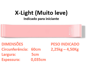 Fitas elásticas de treinamento